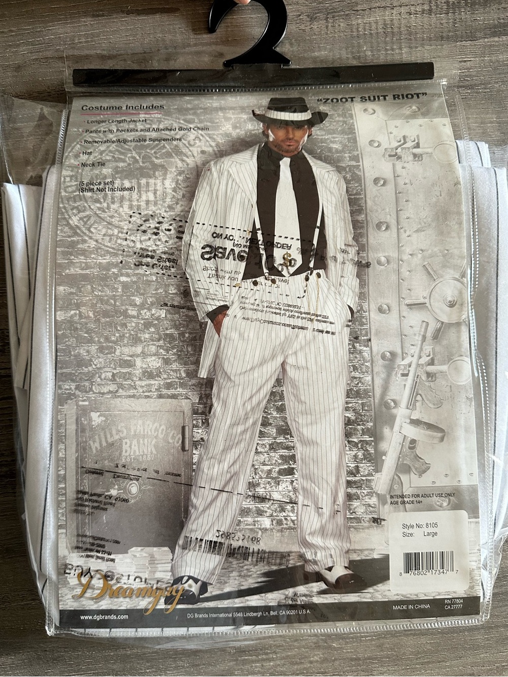 Men’s Zuit Suit Riot Costume - Picture 2 of 8
